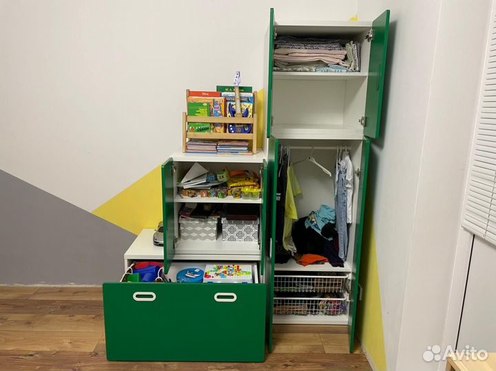 Детский шкаф Икеа Стува