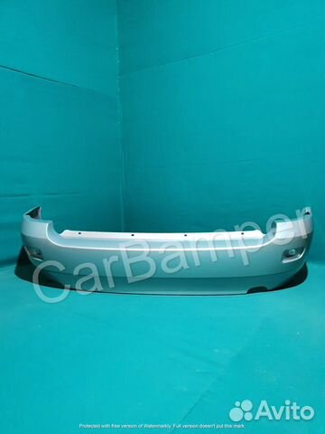 Бампер задний универсал Калина цвет 610 Рислинг