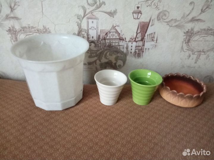 Горшки и опоры для цветов