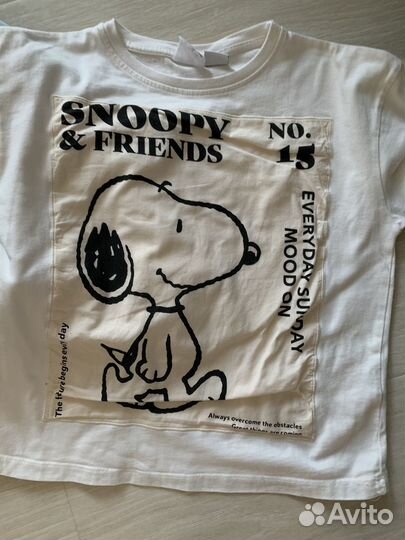 Футболки, куртка, штаны Snoopy, 8-9 лет