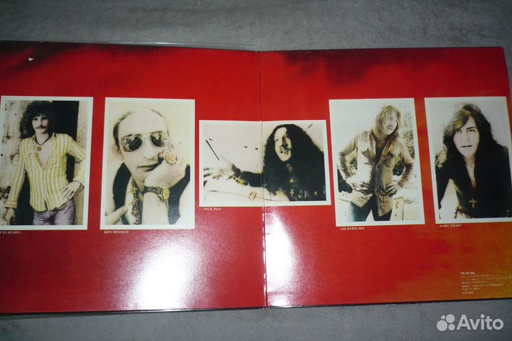 LP uriah heep 1973 sweet freedom japan