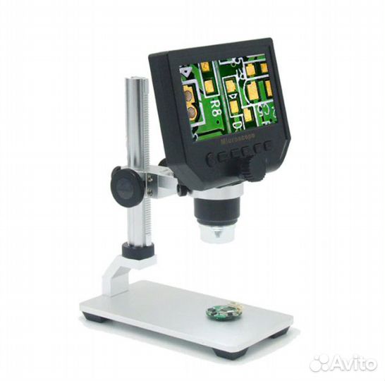 Цифровой электронный микроскоп с дисплеем