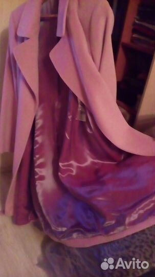 Пальто из вирджинской шерсти Elema