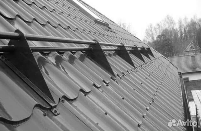 Снегозадержатель для фальцевой кровли