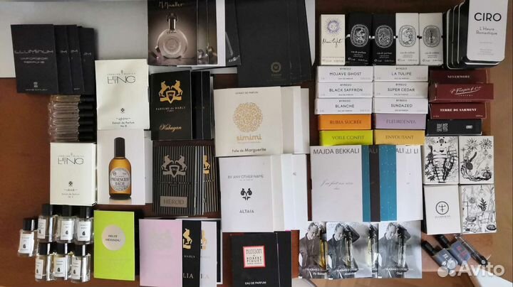 Оригинальные пробники нишевой парфюмерии