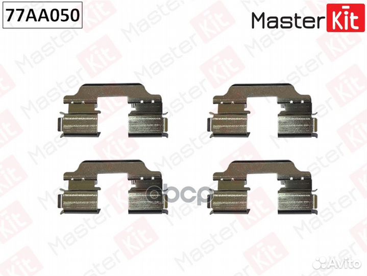 Комплект установочный дисковых колодок mercedes