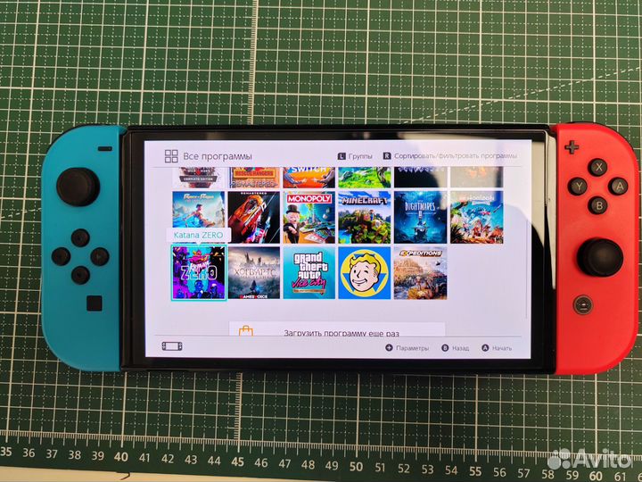 Nintendo switch oled прошитый 256