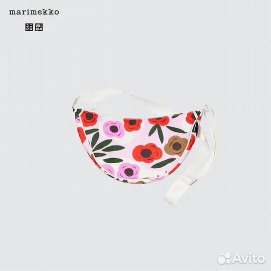 Uniqlo & marimekko сумка на плечо цветы