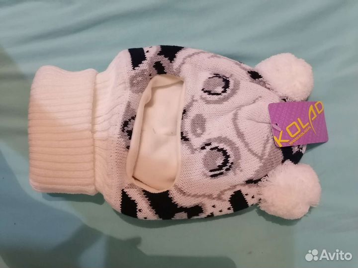 Шапка шлем на 4 года новая