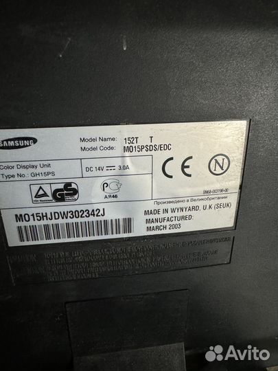 Монитор для компьютера+адаптер питания