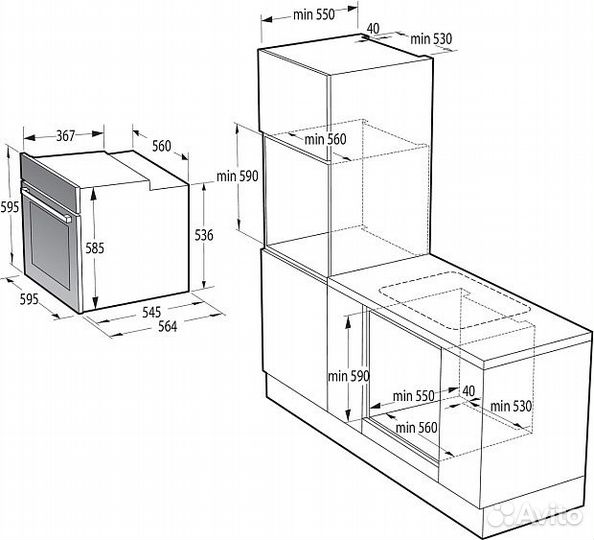 Духовой шкаф gorenje BPS6747A06X