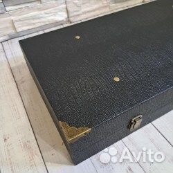 Подарочный набор шашлычный черный бархат