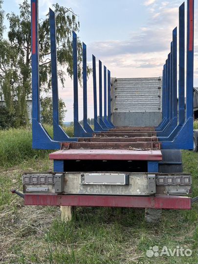 Полуприцеп лесовоз (сортиментовоз) Schmitz Cargobull SPR 24, 1997