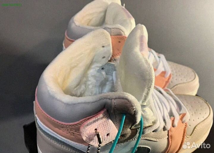 Кроссовки Nike Air Jordan тёплые (Арт.31761)