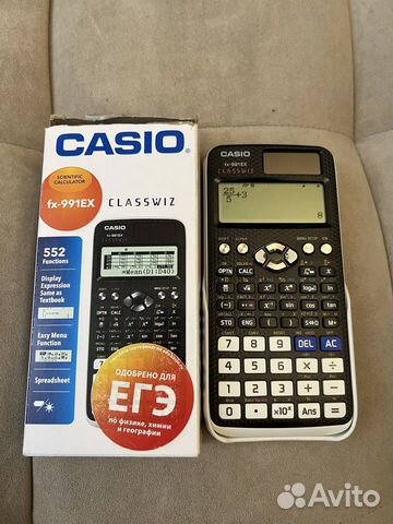 Калькулятор casio fx-991EX объявление продам