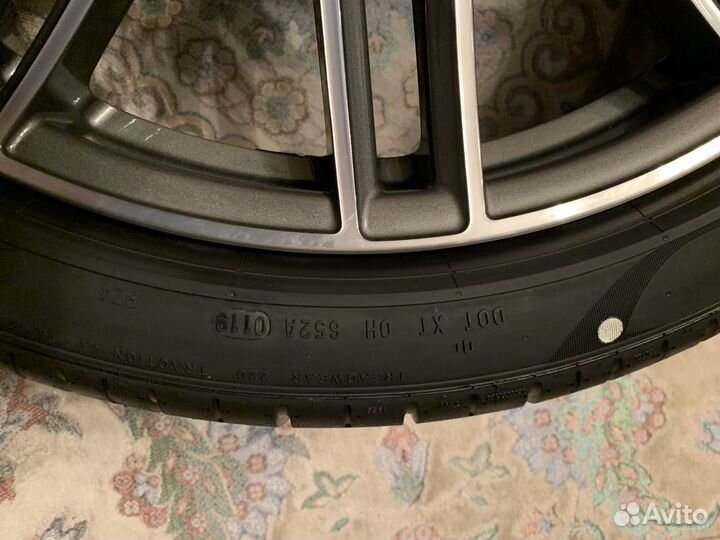 Колеса в сборе R21 на Порше панамера 971