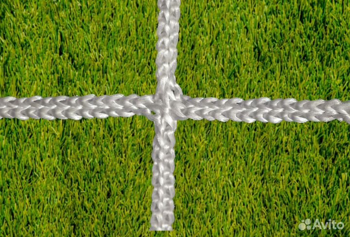 Сетка для футбольных ворот 7,5*2,5 м нить 4,0 мм