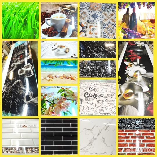 Кухонный фартук, Стеновая панель, Фартук, Панель