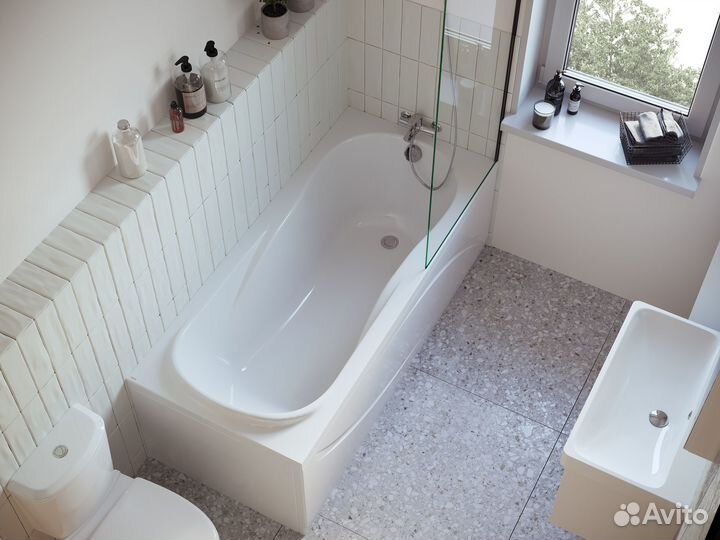 Ванна акрил 150х75 Santek Каледония 1.WH30.2.383