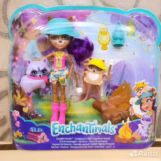 Enchantimals Дракон Енот