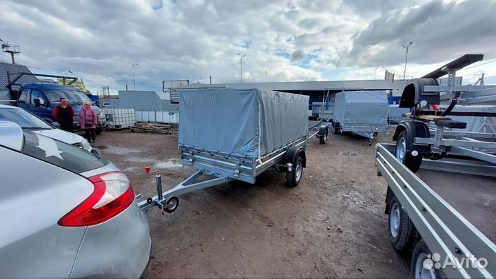 Прицеп 817704.022 с тентом 110 см. Автомобильный