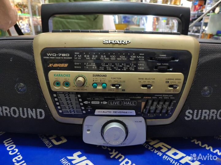 Магнитофон sharp WQ - 780