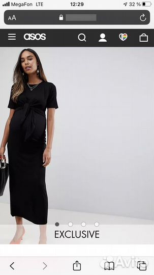 Платье для беременных и кормящих