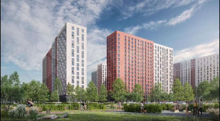 1-к. апартаменты, 35,8 м², 6/17 эт.