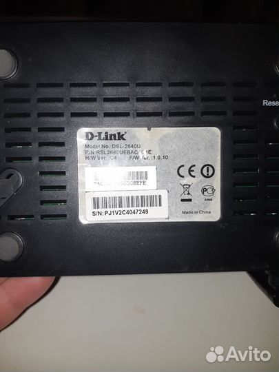 Модем D-link, интернет, wi-fi,Dsl2640U