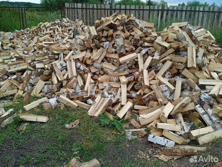 Дрова березовые колотые в укладку