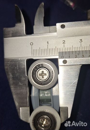 Ролики для душевой кабины 19мм