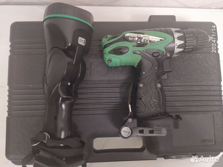 Аккумуляторная дрель-шуруповерт Hitachi DS12DVF3