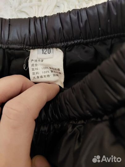 Зимние брюки Moncler на 5 - 6 лет