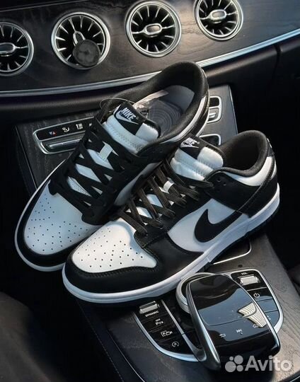 Кроссовки Nike Dunk Low Black White