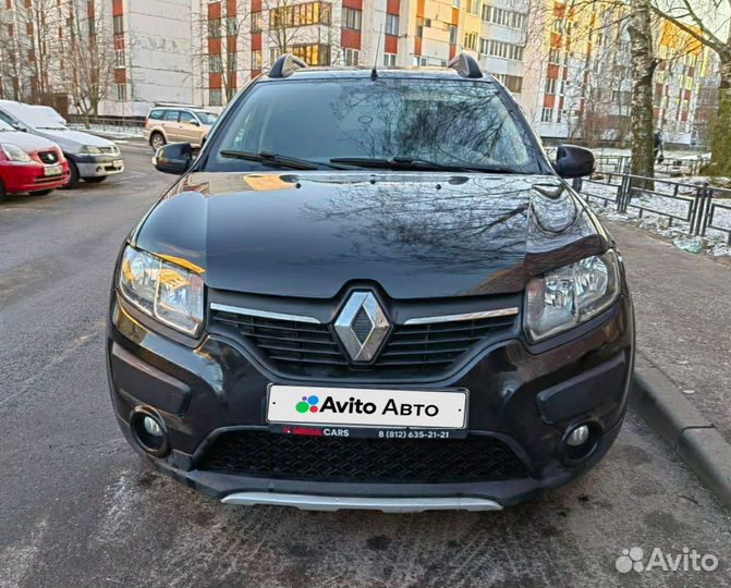 Renault Sandero Stepway 1.6 AT, 2015, 95 000 км