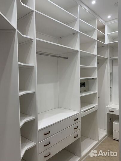 Гардеробная на заказ под ключ