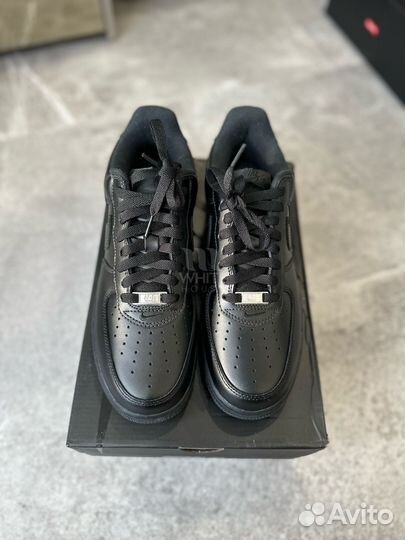 Nike Air Force 1 Supreme black оригинал