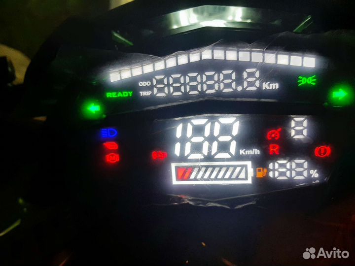 Электромотоцикл 3000W Kawasaki Z1000 в наличие