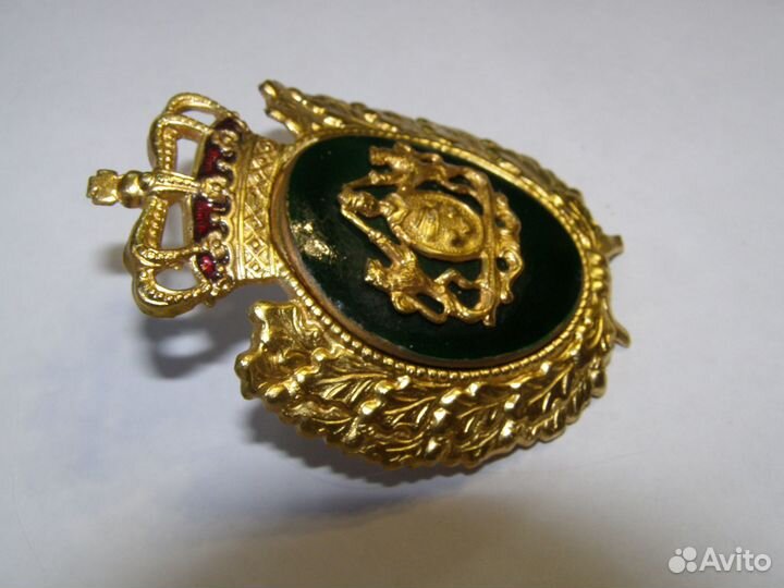 Кокарда на фуражку полиции Дании