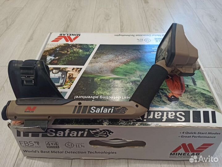 Мультичастотный металлоискатель Minelab Safari