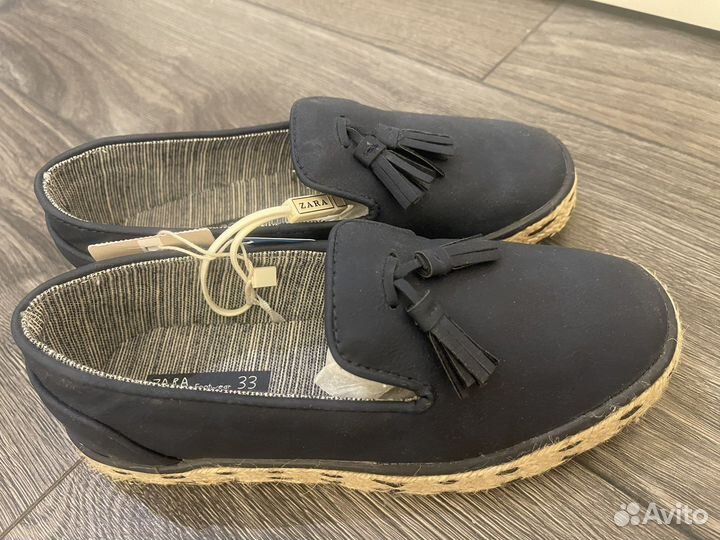 Лоферы для мальчика zara