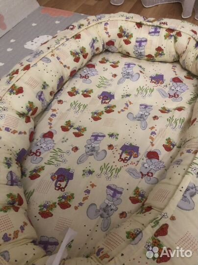 Кокон для новорожденных большой