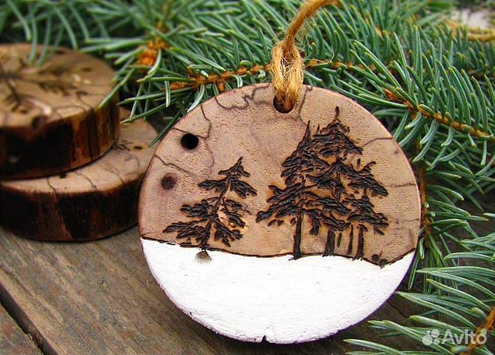 Панно из спилов дерева, спилы дерева