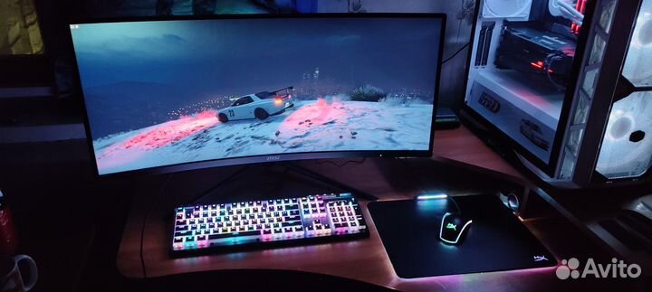 Комплект девайсов HyperX (мышь/клавиатура/коврик)