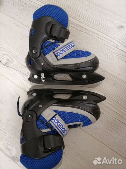 Коньки р. 31-34 раздвижные