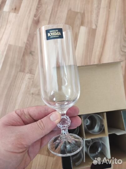 Бокалы Klaudie crystalite bohemia чешские 5 шт