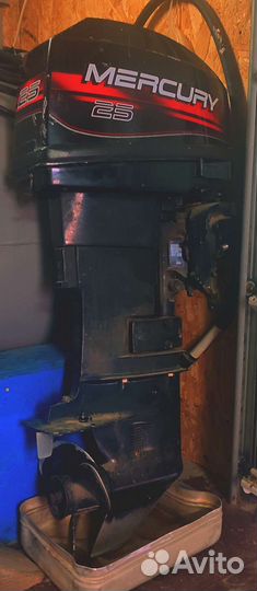 Лодной мотор Mercury 25
