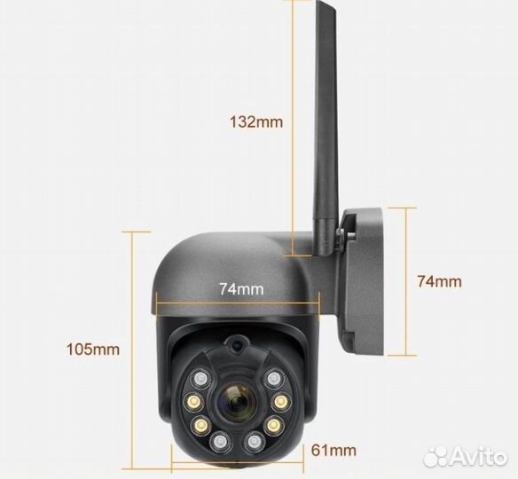 Wifi камера 3MP PTZ уличная