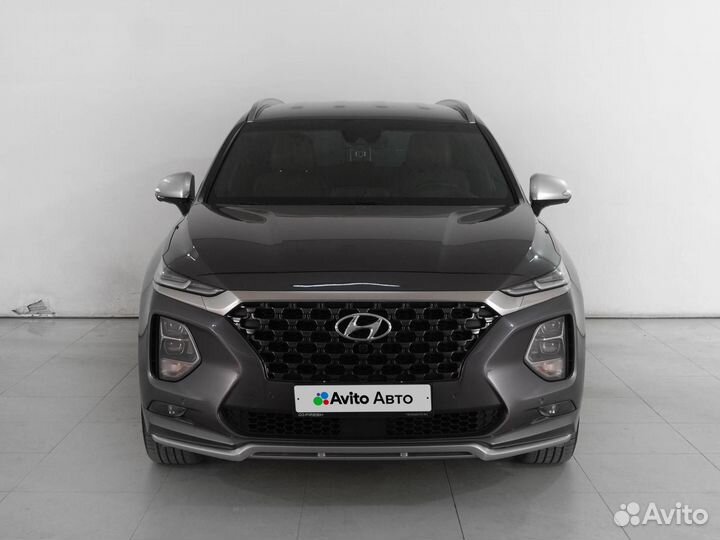 Hyundai Santa Fe 2.2 AT, 2018, 63 202 км