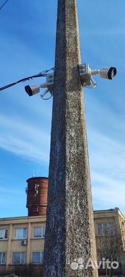 Видеонаблюдение с установкой